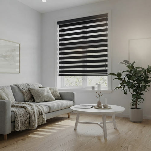 Cortina Zebra -2.40 x 2.20- Negro