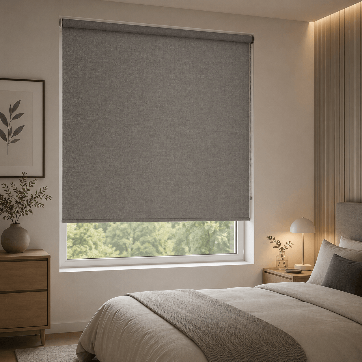 Cortina Roller Blackout Termico - 2.40 Ancho x 2.20 Alto - Gris