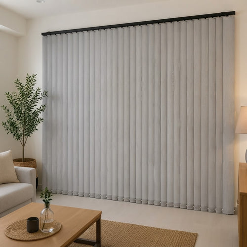 Cortina Bandas Verticales Blackout -2.40 X 2.20- Gris
