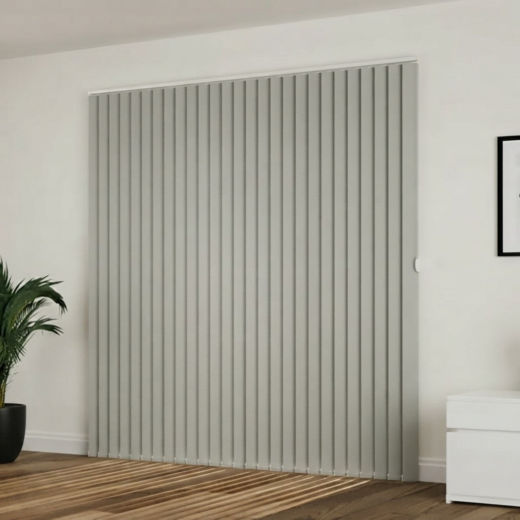 Cortina Bandas Verticales Blackout -2.00 X 2.20- Gris