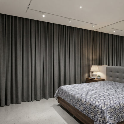 Cortina Riel Europeo Blackout Melody Arena 2.60x2.40 Texalia