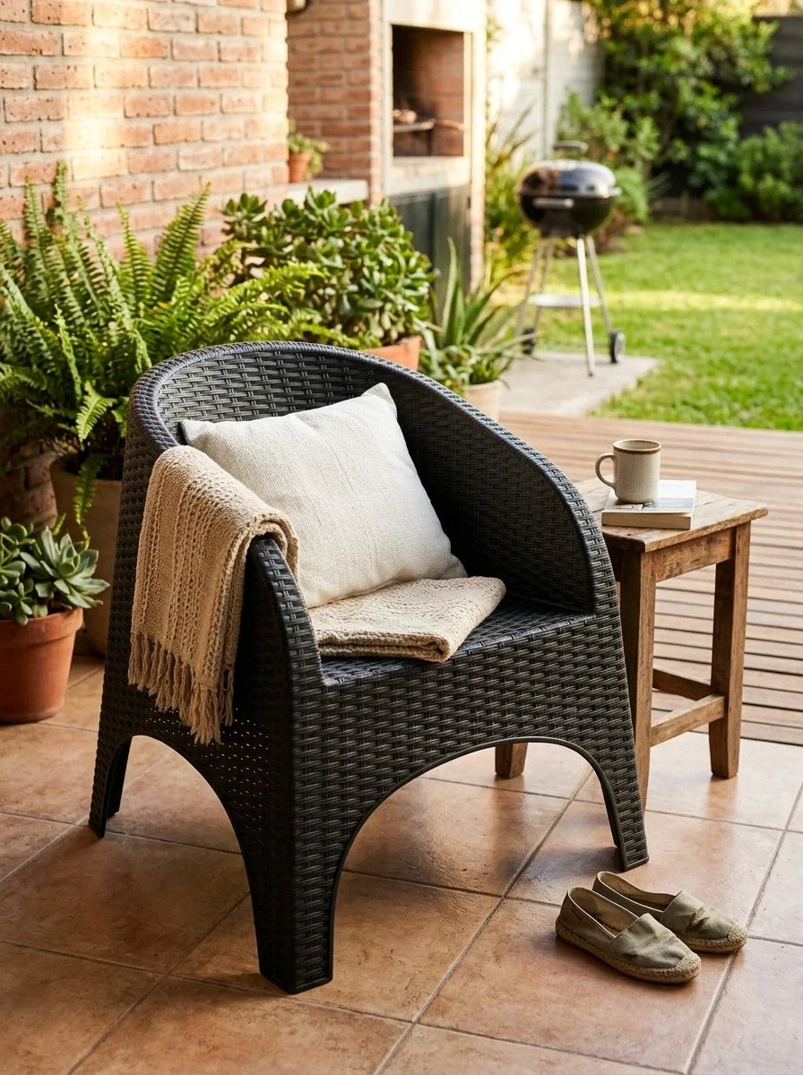 Sillón Rocco Simil Rattán | Texalia