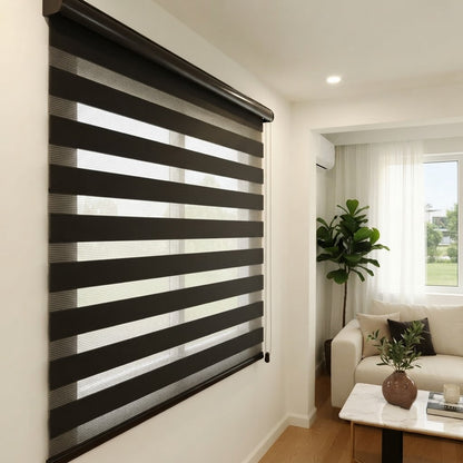 Cortina Zebra -1.20 x 1.60- Negro
