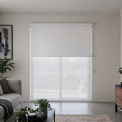 Cortina Roller Doble Blanco 2.40x2.20 Texalia