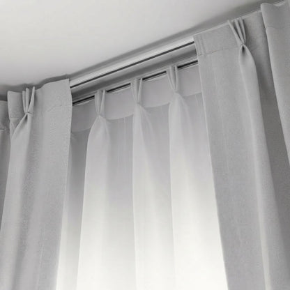 Cortina Riel Europeo Blackout Melody Arena 2.60x2.40 Texalia